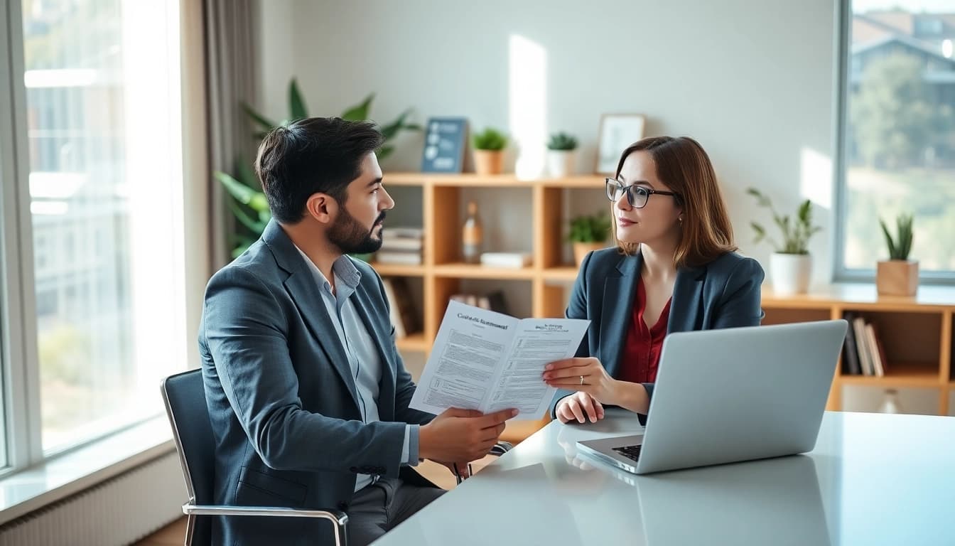 How to find my perfect career with insightful guidance in a professional office.