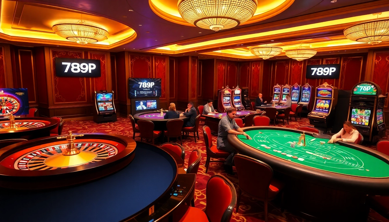 Exciting roulette action at 789P casino, showcasing vibrant gaming environment and high-stakes chips.