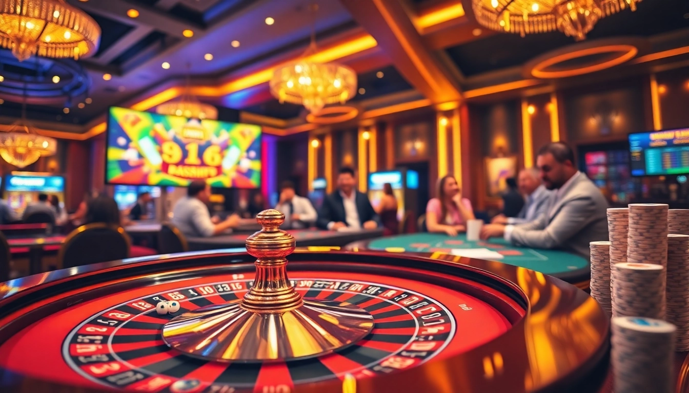 Experience the thrilling atmosphere of gambling at 69vn.gb.net with vibrant casino games and eager players.