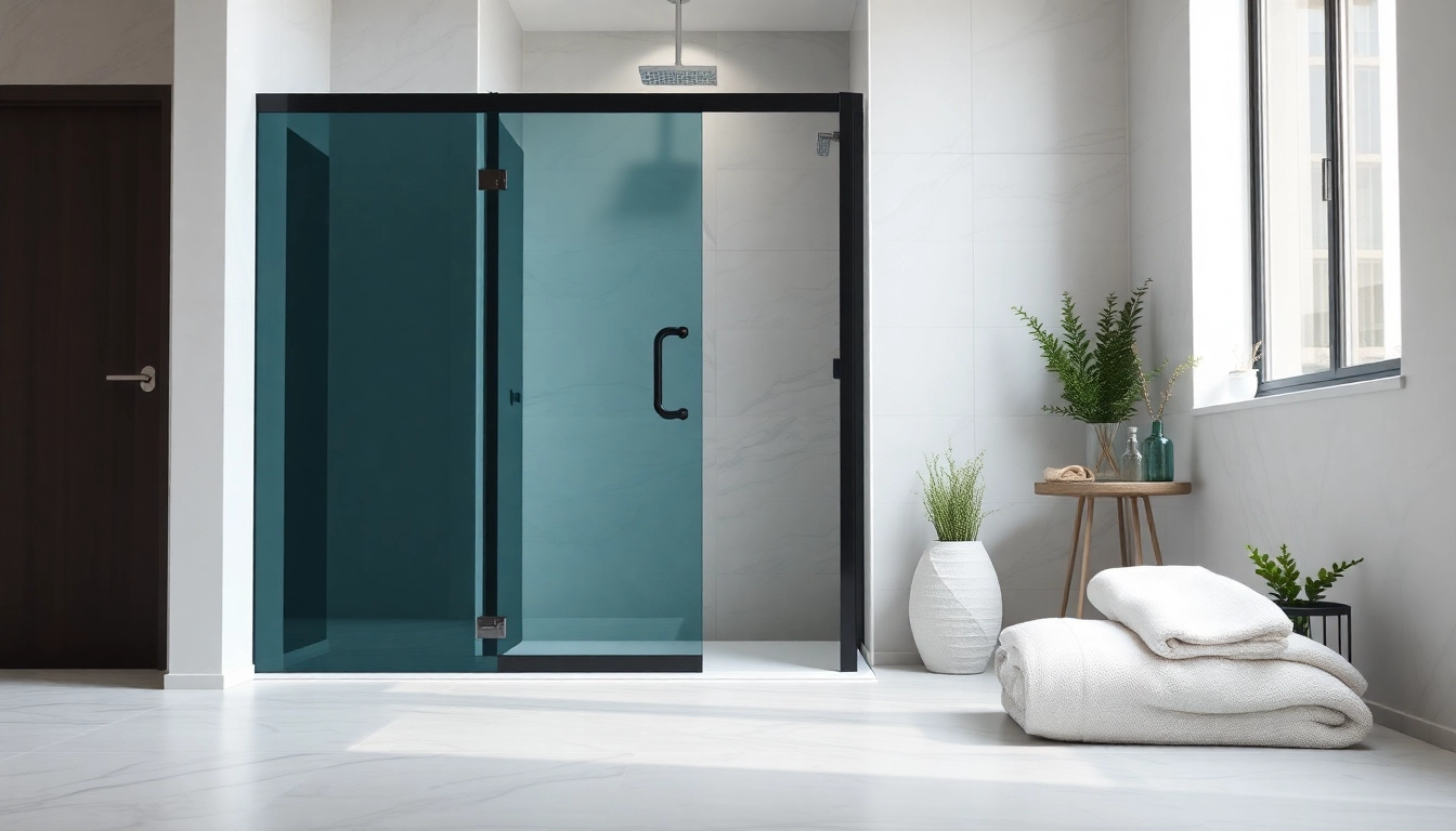 Elevate Your Space with a Stunning Black Shower Door